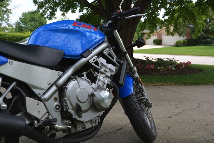 1990 Honda CB1 R Side Engine