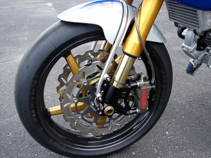 2007 NCR Ducati New Blue Front Wheel