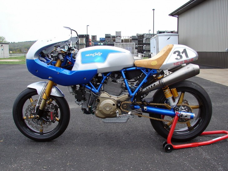 2007 NCR Ducati New Blue L Side