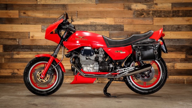 Red Survivor 1985 Moto Guzzi Le Mans 1000 Mk Iv Rare Sportbikes For Sale