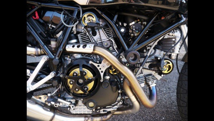 2007 Ducati Sport Classic Zard R Side Engine