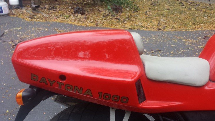 1993 Moto Guzzi Daytona R Side Tail