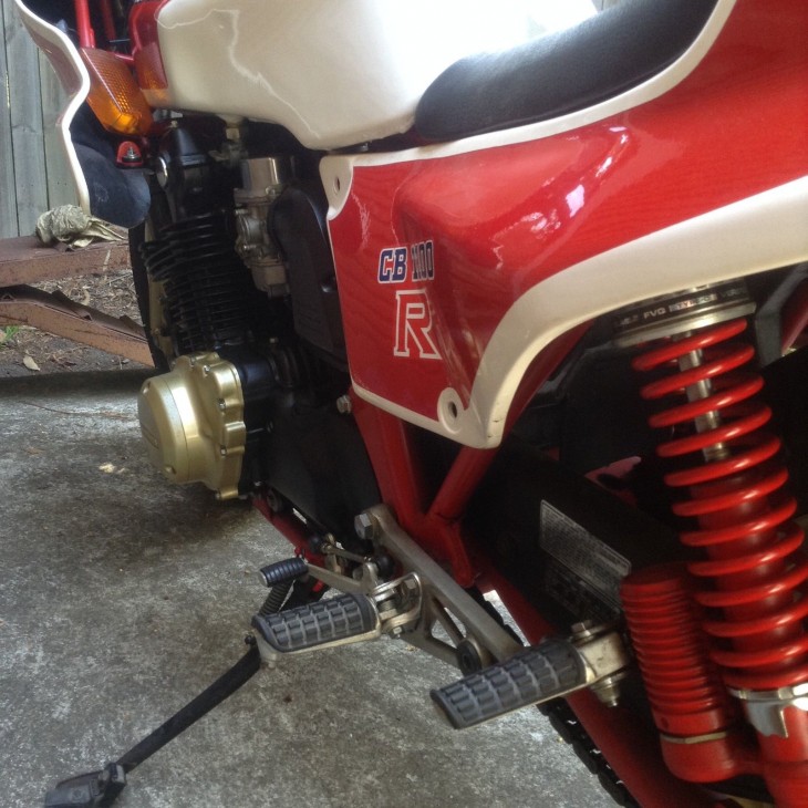 1980 Honda CB1100R L Rear