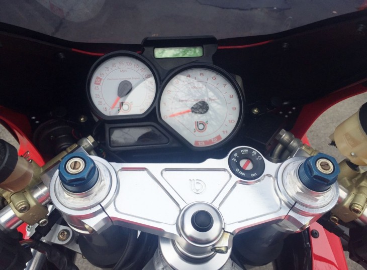 1998 Bimota SB6R Clocks