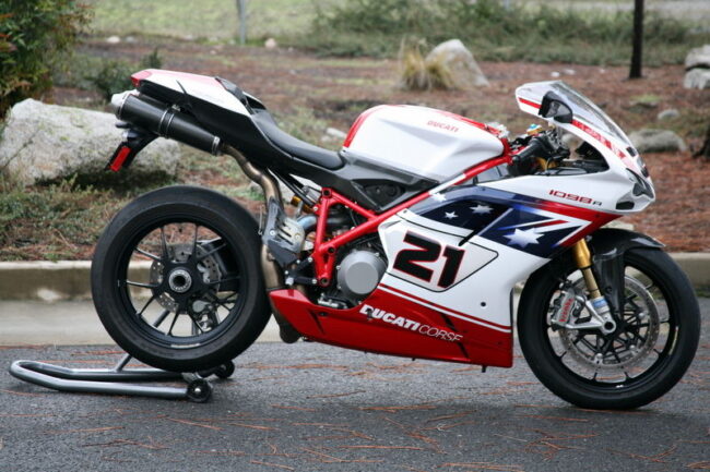 2009 Ducati 1098R Bayliss R Side