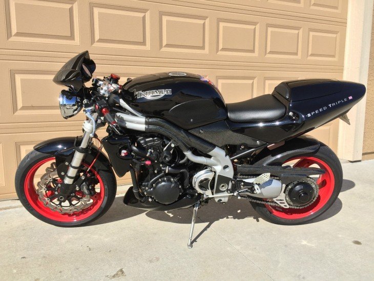 Dirty, Mean, and Naked – 2003 Triumph Speed Triple