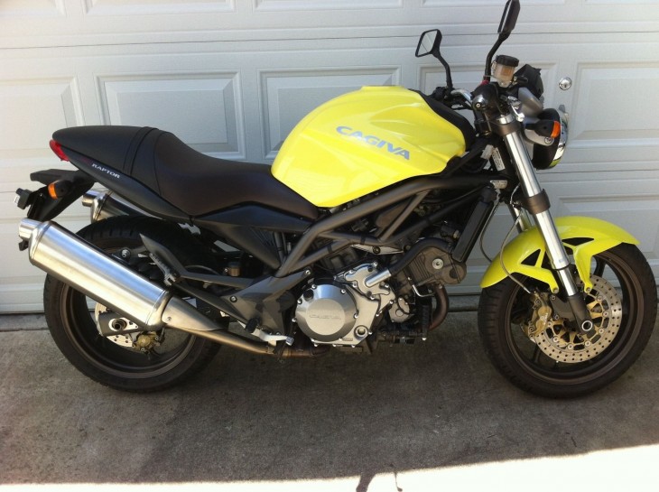 2000 Cagiva Raptor R Side