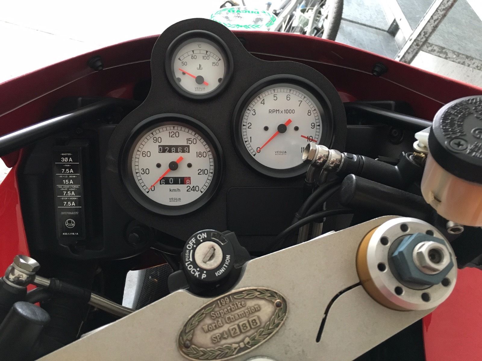 Indicateur de course de fourche K-TECH ducati 888 SP4V 1990 main image 0