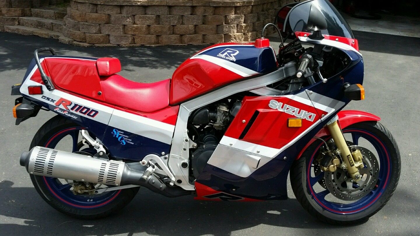 1986 Suzuki GSXR1100 R Side - Rare SportBikesForSale