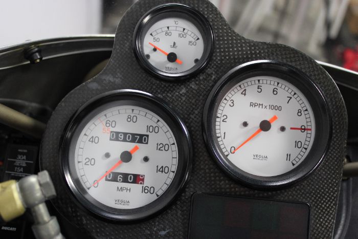 1998 Ducati 900SS FE Dash