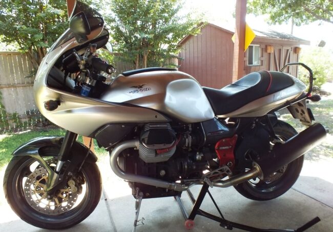 2002 Moto Guzzi V11 Le Mans L Side