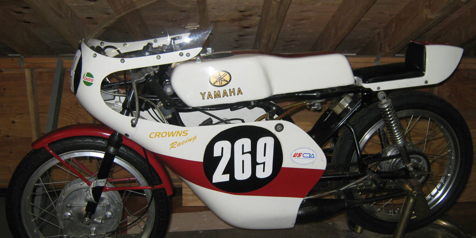 1974 Yamaha TA125 L Side