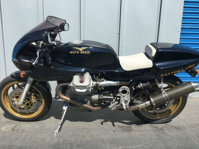 20160529 1993 moto guzzi daytona 1000 left