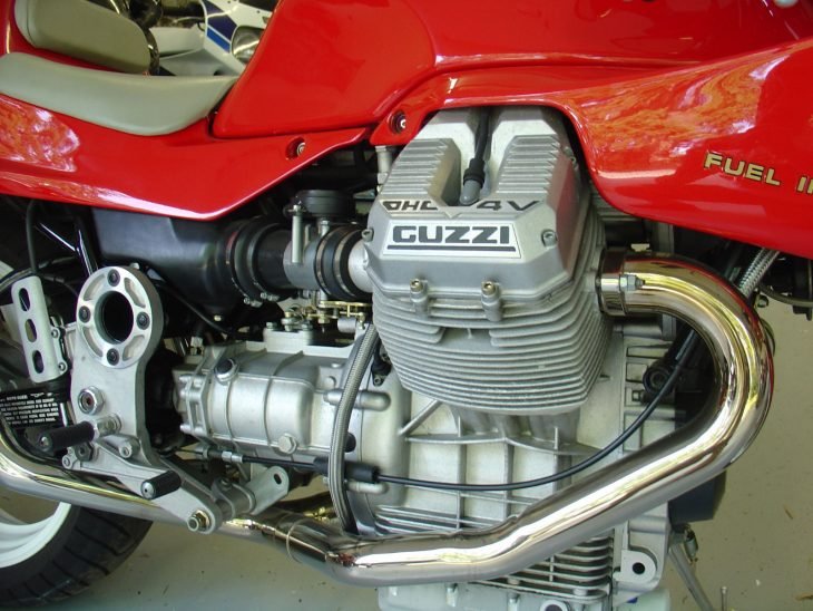 1993 Moto Guzzi Daytona R Side Engine