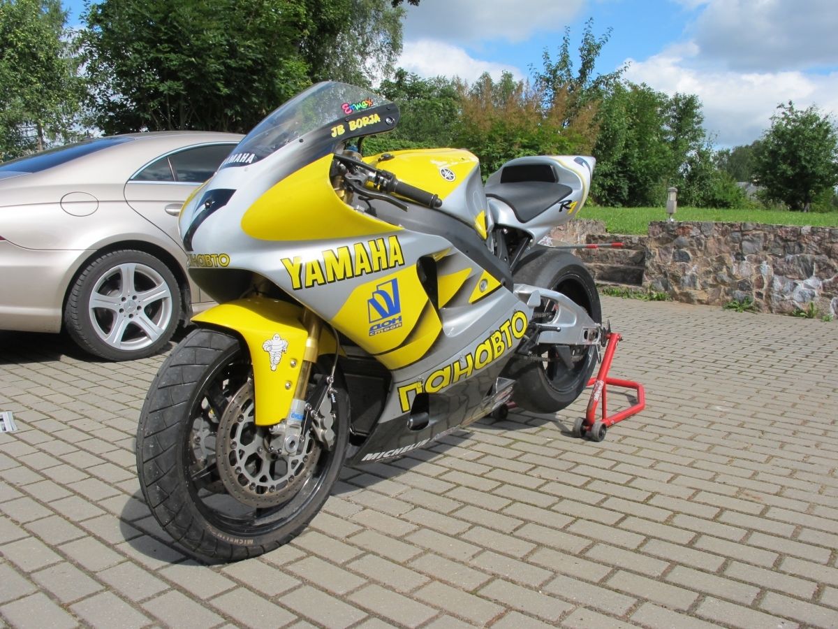 Yamaha R7 Yellow The Real Thing Redux: 1999 Yamaha R7 for Sale - Rare SportBikesForSale
