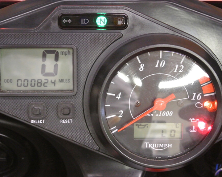 2004 Triumph Daytona 600 Clocks Rare SportBikesForSale