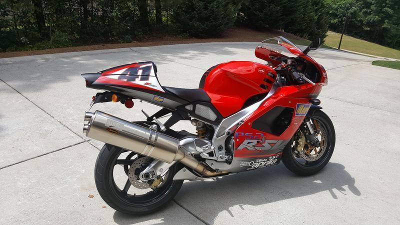 Technology Showcase - 2003 Aprilia RSV Mille Haga Commemorative - Rare ...