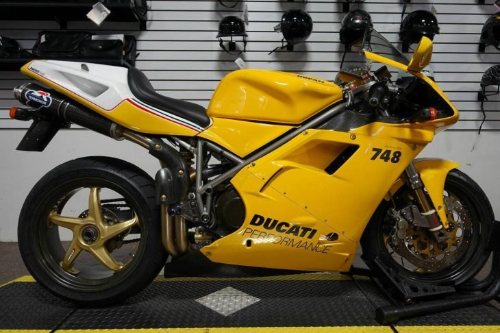 Featured Listing: Low-Mileage 2000 Ducati 748R for Sale