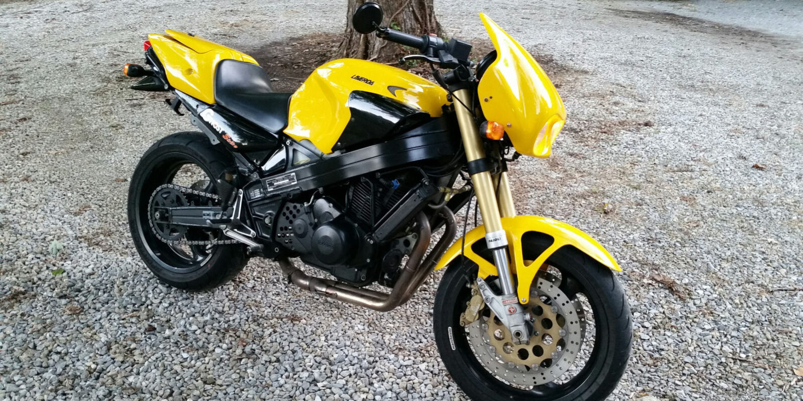 Spooky Sportbike: 1998 Laverda Ghost Strike 668 for Sale - Rare