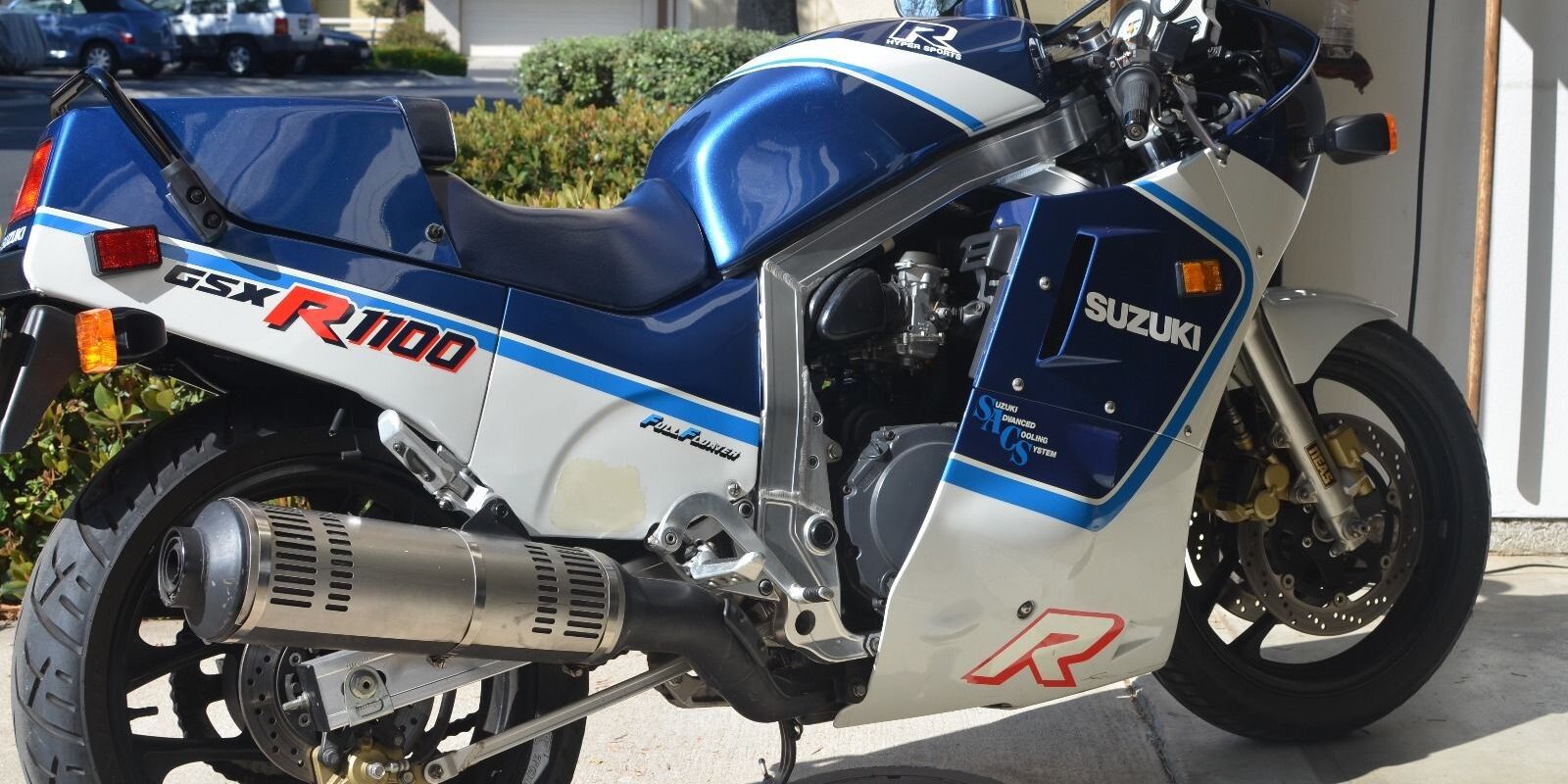 Selle SUZUKI GSX-R 1100 (1986-1988) Et GSX-R 750 (1986-1987) – épave Ou Restauration
