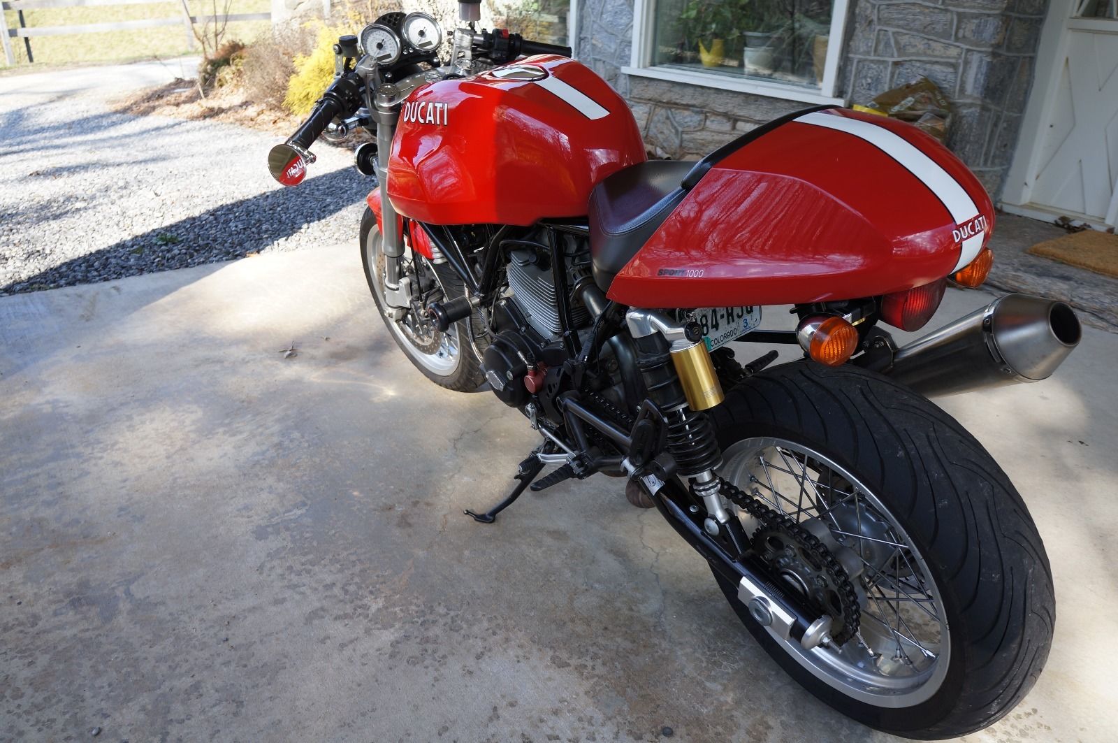 Worked 2007 Ducati Sport 1000 Biposto Rare SportBikes