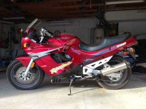 Unloved Kat: 1997 Suzuki Katana 750 with 1,300 miles ...