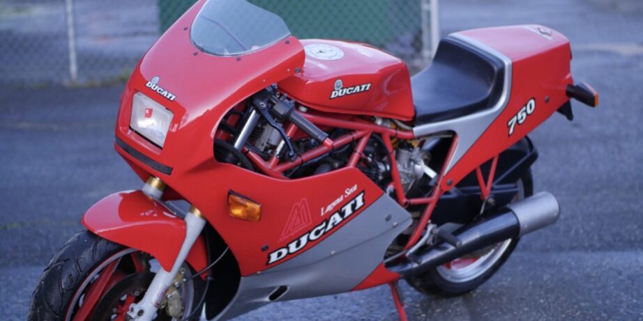 1987 Ducati 750 F1 L Front