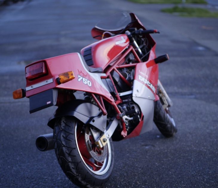 1987 Ducati 750 F1 R Rear - Rare SportBikesForSale