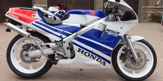 Featured Listing: 1989 Honda NSR250R in Canada - Rare