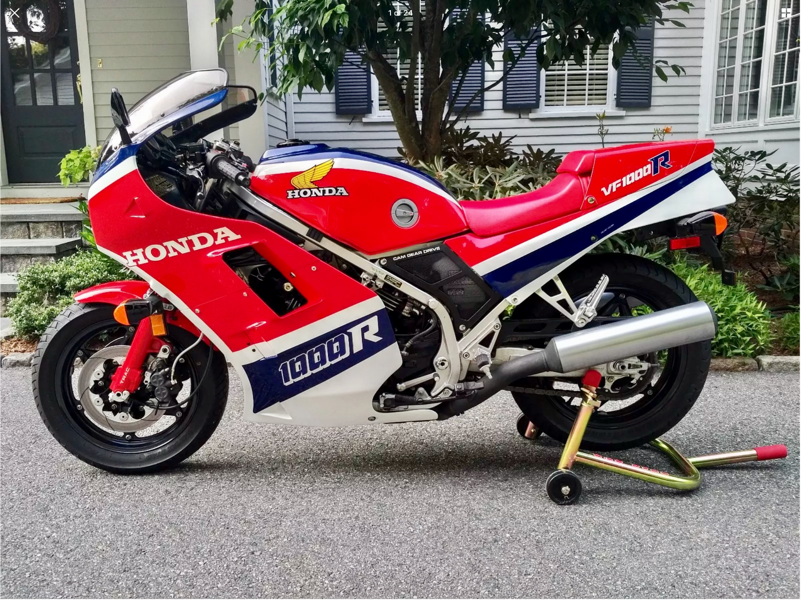 1985 Honda VF1000R L Side Rare SportBikesForSale