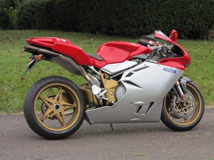 The One - 2000 MV Agusta 750 F4 Oro with 1606 miles! - Rare ...