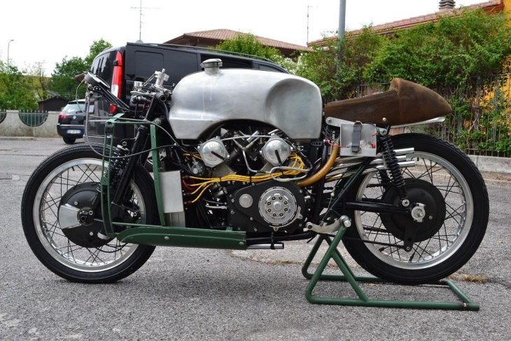 Flawed Masterpiece 1955 Moto Guzzi 8c Otto Cilindri For Sale Rare Sportbikes For Sale