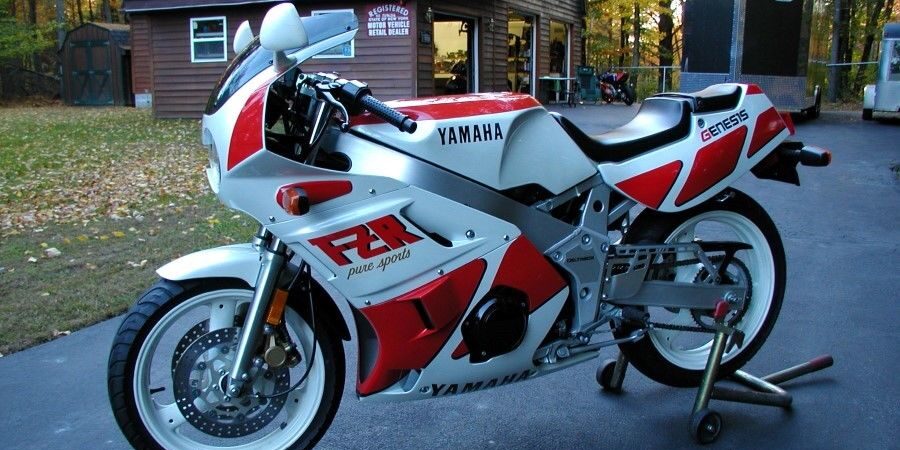 Buy the Pair 1988 and 1990 Yamaha FZR400 Rare SportBikesForSale