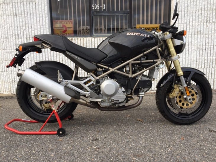 Time Capsule 1994 Ducati Monster M900 With Just 931 Miles For Sale Rare Sportbikes For Sale