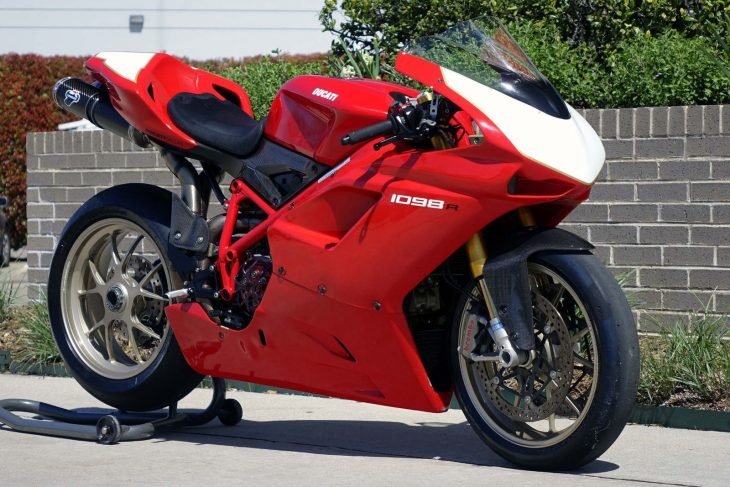 Trick Track Toy: Low-Mileage 2008 Ducati 1098R for Sale