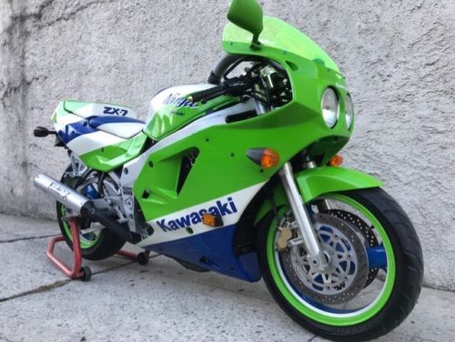 The Green Alternative: 1989 Kawasaki ZX-7 - Rare SportBikesForSale