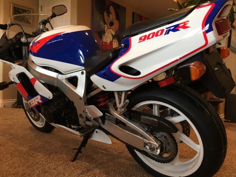 1993 Honda CBR900RR in Highly Desirable Red, White, and Blue - Rare ...