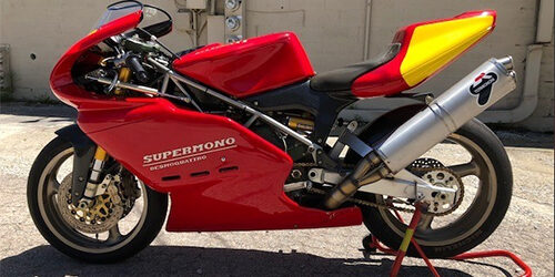 1995 Ducati Supermono L Side