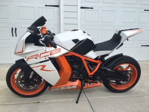 Orange Crush: 2012 KTM RC8R for Sale - Rare SportBikesForSale