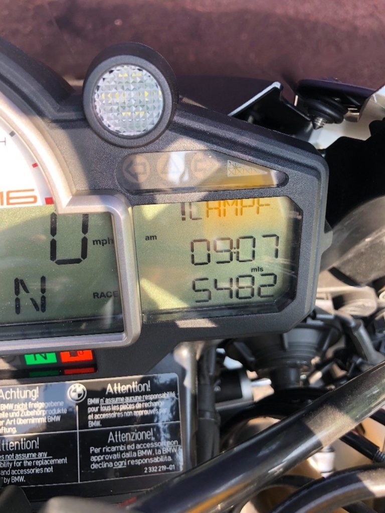 20180622 2014 bmw hp4 dash - Rare SportBikesForSale