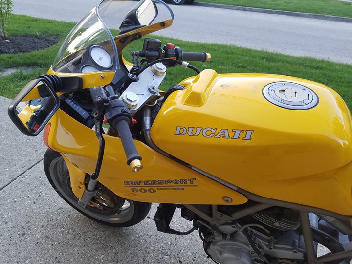 Featured Listing: 1997 Ducati 900SS CR in rare yellow! - Rare ...