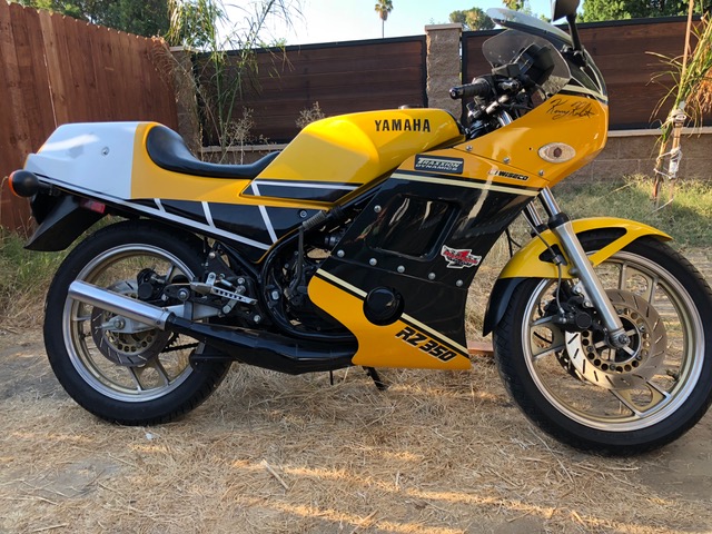 Featured Listing 1984 Yamaha Rz350 For Sale Rare Sportbikes For Sale