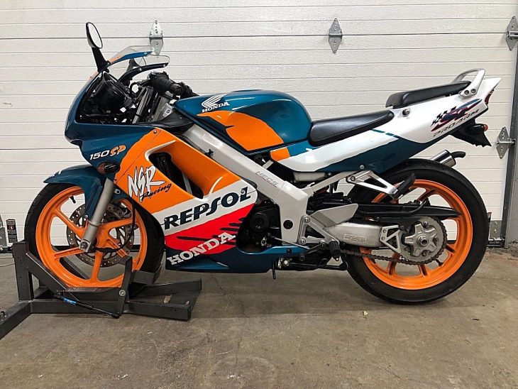 Featured Listing Repsol Liveried Honda Nsr150 Sp Rare Sportbikes For Sale