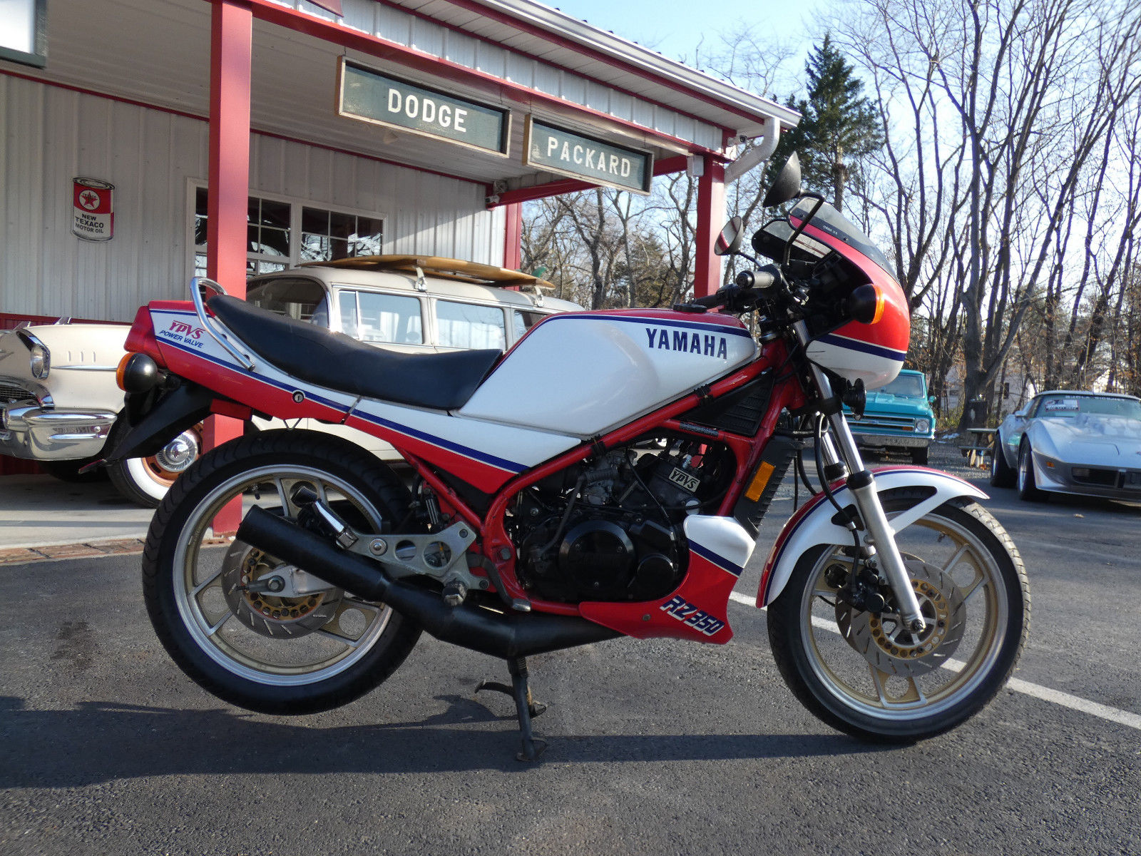 Red White And Blue Smoke 1984 Yamaha Rz350 Rare Sportbikes For Sale