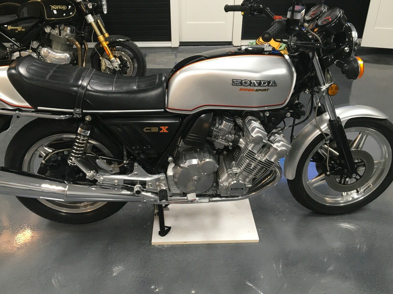 1979 Honda CBX, colour Silver, Modesto, California