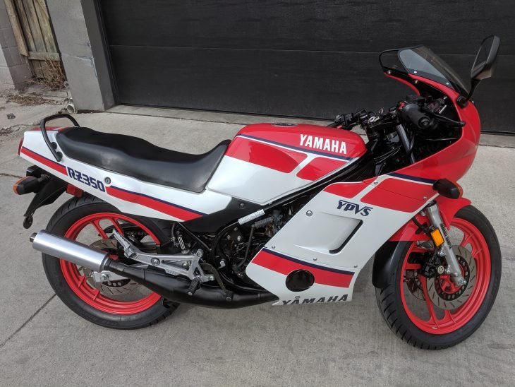Featured Listing: 1988 Yamaha RZ 350 in Canada