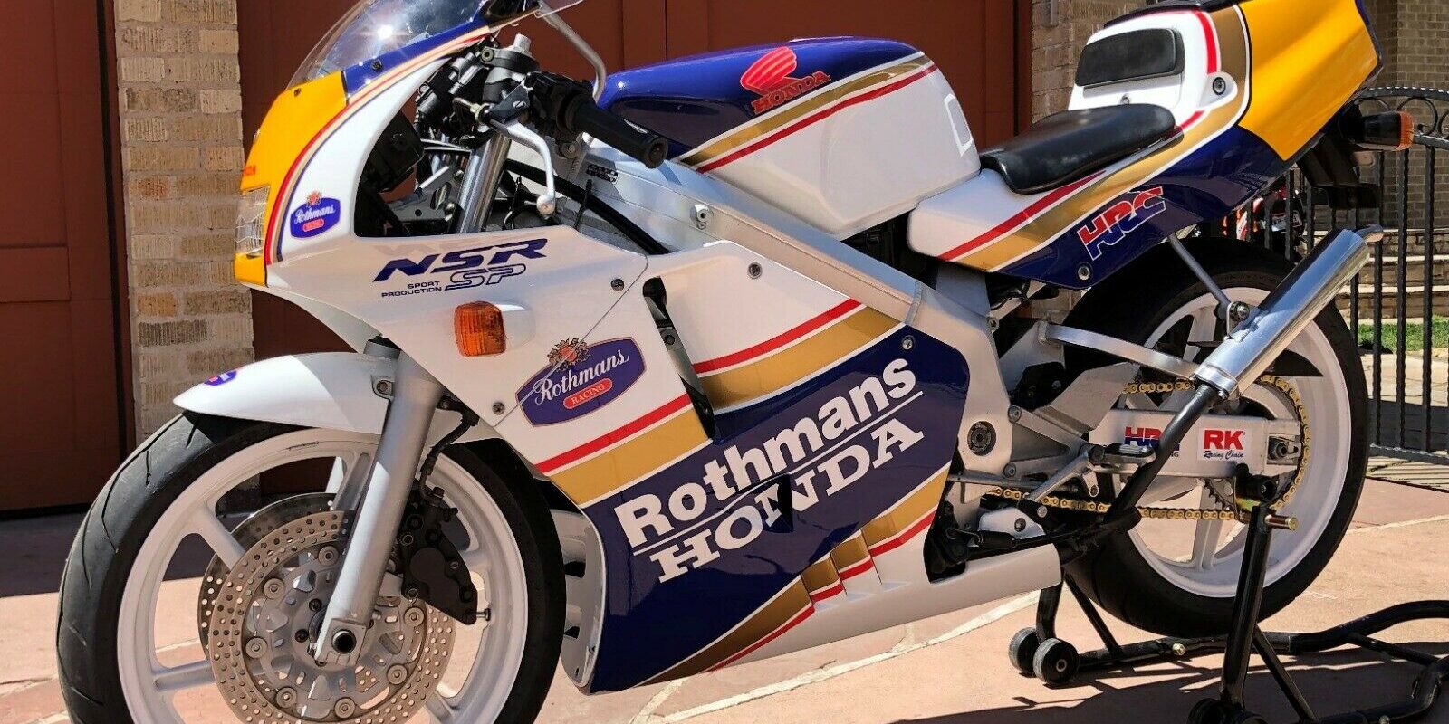 Rothmans Replica: 1991 Honda NSR250R SP for Sale - Rare