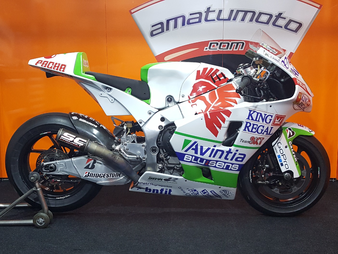 Sponsored Listing: 2014 Akira Kawasaki Avintia MotoGP bike - Rare SportBikes For Sale