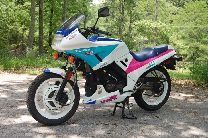 Take two, they're small: Two 1989 Honda VTR250 Interceptors - Rare  SportBikesForSale