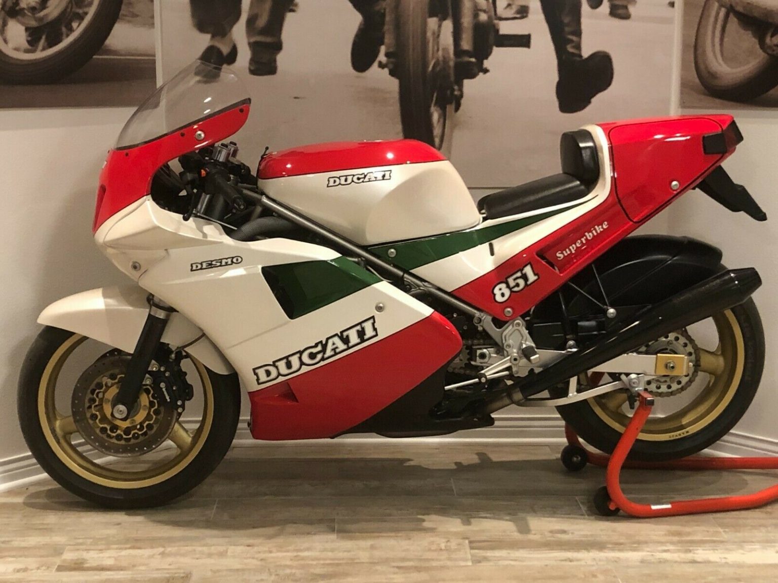 ZeroMile 1988 Ducati 851 Tricolore for Sale Rare SportBikesForSale
